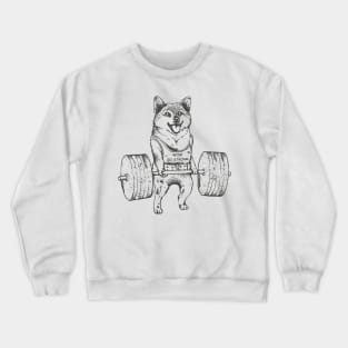 Shiba Inu Lift Crewneck Sweatshirt